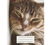 Composition Notebook: A wide ruled lined journal for cat lovers
