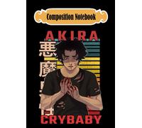 Composition Notebook: Akira Fudo devilman crybaby Anime Design | Gift | Anime T- Essential T-Shirt, Journal 6 x 9, 100 Page Blank Lined Paperback Journal/Notebook