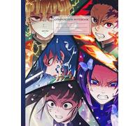 Composition NoteBook: Anime Demoon yaiba Slaayer SJ13 , 8.5x11 Inches - 110 page Exercise Book For Children Teens Wide Blank Lined Journal For School Kids Gift Notes Work From Home