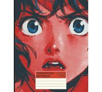 Composition Notebook - Anime Girl Close-Up: Manga Style Aesthetic Journal for School, Notes, Sketching & Writing | Perfect Gift for Teens, Girls & Anime Lovers
