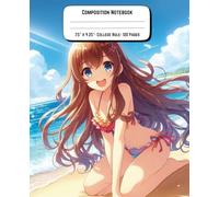 Composition Notebook: Anime Girl, College-Ruled Lined Paper: Journal, (7.5 X 9.25) 120 Pages Notebook for boys, girls, teens, or adults