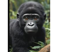 Composition notebook: Baby Gorilla | College Ruled Notebook | Composition notebook college ruled, 7.5 x 9.25, 120 Pages, For kids, teens, and adults