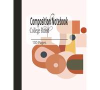 Composition Notebook Boho: Boho-Inspired Composition Book with 100 Wide-Ruled Pages for Writing & Creativity