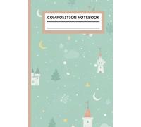 Composition Notebook: Castle, Star, Fantasy pattern College Ruled Journal
