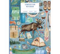 Composition Notebook College Lined: Hiking In Nature Aesthetic Journal | Camping & Fishing Themed Stationery for Back to School, Home, Office & College | Outdoor Adventure Lover Gift 8.5x11