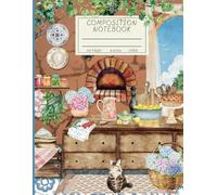 Composition Notebook College Lined: Summer In Europe Aesthetic Journal Diary | Cute Summer Stationery for Back to School, Home, Office & College | Cozy Rustic Outdoor Kitchen Lover Gift 8.5x11