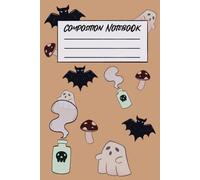 Composition Notebook: College Ruled | 6 x 9 Inches | 100 Pages | Journal for School, College, & University | Spooky/Edgy Aesthetic | Halloween