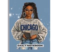 Composition Notebook College Ruled: Black Girl Chicago | Cute Journal for Black Girls, Teens, Women for Back to School, College, Office Work & Personal Use -117 Pages