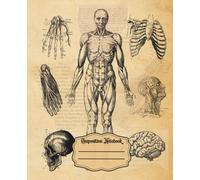 Composition Notebook College Ruled Human Anatomy Vintage Medical Illustration: A Thoughtful Gift for Future Doctors, Nurses, and Anatomy Enthusiasts
