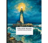 Composition Notebook College Ruled Landscape Sea Cover: For Students, Teens, and Writers | Aesthetic Beach Journal for School Notes, Daily Writing, or Journaling