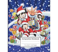 Composition Notebook College Ruled: Monkey King Christmas | Festive Mythic Warrior Journal for School, Office & Creative Writing