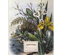 Composition Notebook: College Ruled Notebook with an illustration of a frog and a pond 7.5" x 9.25": 110 pages, perfect gift idea for children and students, office workers, art and nature lovers