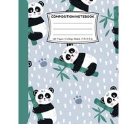 Composition Notebook College Ruled: Panda Playtime | A Notebook Full of Cuteness and Calm | For School, College, Office or Work