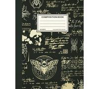 Composition Notebook College Ruled | Vintage Insects: Journal with 100 Cream College Ruled Pages | Notebook for Students, Back to School, Note Taking, Homework Assignments