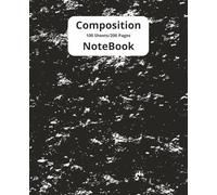 Composition Notebook: College Ruled with Field • Durable Matte Cover • Ideal for School, Work, and Daily Notes | 100 pages, 7.5 x 9.25 inches