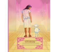 Composition Notebook: Comforting and serene cover image of Jesus and lamb from Psalm 23:6 "I will dwell in the house of the Lord forever."
