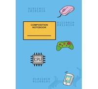 Composition Notebook: Computer Science | Graph 1cm Square Ruled | 8.25 x 11 inches | 100 Pages | Student, Kids, Teens