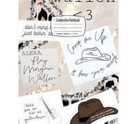 Composition Notebook: Country Music, Wide Ruled 7.5 x 9.25 inches, 100 Pages, Perfect for Fans, Music Lovers, School, and Office Writing