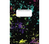 Composition Notebook: Cute and Colorful Stylish Rainbow Spray Paint Design | Diary, Brainstorming, Journaling, To-Do Lists, Organized Checklists & ... for Class Notes | 120 Pages: Paperback