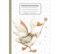 Composition Notebook: Cute Animal Fantasy Journal for Writing, School, and Notes | Large 8.5 x 11 Inch College Ruled Notebook with 200 Pages for Kids, ... Journaling, Creative Writing, or Daily Notes