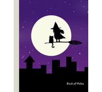 Composition Notebook: Cute Cat and Witch Composition Book, Witchy Fall Vibes Journal | 110 lined pages, 7.5 x 9.25"