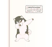 Composition Notebook: Cute Dogs Cover, 200 wide ruled pages 7.5 x 9.25 in
