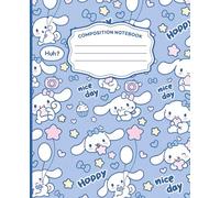 Composition Notebook: Cute Kawaii Puppy Under the Sky, Adorable Pastel Clouds and Puppy Design, Perfect for Journaling, School Notes, and Daily Writing