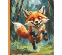 Composition Notebook: Cute Little Fox Journal Notebook | 110 pages, 7.5 x 9.25"