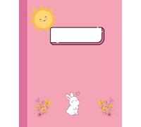 Composition Notebook:Cute Spring Design: 100 pages. Girly notebook. 7.5 x 9.25 cute floral dainty