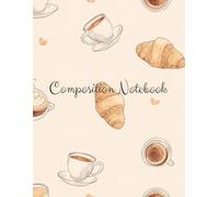 Composition Notebook: Cute Woodland Animals Wide Ruled Lined Journal, 110 Pages, Minimalist Style School Workbook for Kids, Teens, and College