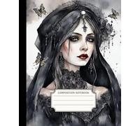 Composition Notebook: Dark Academia Aesthetic Journal for College Students & Teens | 110 College Ruled Pages (55 Sheets) | Soft Matte Cover | Size 7.5" x 9.25" | Danr2