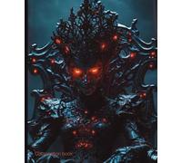 Composition Notebook: Dark Cyber Rococo Princess themed Notebook | College Ruled | Journal for planning, study | 7.5 x 9.25 in, 100 Pages