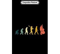 Composition Notebook: Double Bass Player Evolution Funny Music Band Gift Journal/Notebook Blank Lined Ruled 6x9 100 Pages