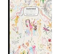 Composition Notebook: Dreamy Indie Rock, Wide Ruled, 7.5 x 9.25 inches, 100 Pages - Perfect for Music Enthusiasts, Classwork, and Songwriting ( Notebook )