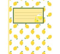 Composition Notebook: Easy Peasy Lemon Squeezy - wide ruled - 80 pages