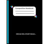 Composition Notebook - Extra Thick College Ruled, 400 Lined Pages: Durable Paperback Writing Journal with Motivational Cover | Large 7.5” x 9.25” Size | Perfect for School, Office, and Personal Notes