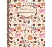 Composition Notebook: Fall Goose Pattern, Autumn Aesthetic Journal for Women, Teen Girls, Writing, Back to School, College, University, Work, Office