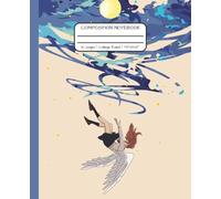 Composition Notebook: Fallen Angel Design | College Ruled | 7.5 x 9.25 inches | 110 Pages | For Kids, Teens and Adults