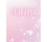 Composition Notebook: Fearless Taylor-Inspired Pink Sparkle Journal for Girls, Teens, Tweens, and Adults - Wide Ruled Book for School, Writing, Creativity, and Daily Notes