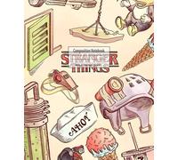 Composition Notebook: Fictional Small Town, Wide Ruled 7.5 x 9.25 inches, 100 Pages, Perfect for Fans, Film Lovers And School