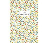 Composition Notebook Flower theme: A5 Size, 160 Pages, Ruled Pages, Perfect for College, School, Office and Daily Writing