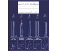Composition Notebook for Architects: Notebook for Architecture Lovers | wide ruled | back to school | Inspirational & Unique Design | Classroom | Students | College | Teachers |100 Pages