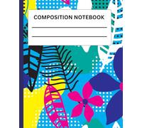 Composition Notebook for College Students: Science ruled journal: 7.5” x 9.25” | 110 Pages | Perfect Notebook for Class Notes, Essays, Writing, and Study Sessions