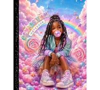 Composition Notebook for Girls: Cotton Candy Sky Wide Ruled School Notebook | Cute Rainbow Writing Journal | Bubblegum Dreams Collection Book 2
