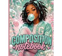 Composition Notebook for Girls: Mint Candy Wonderland Wide Ruled School Notebook | Cute Peppermint Writing Journal | Bubblegum Dreams Collection Book 7
