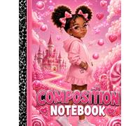 Composition Notebook for Girls: Pink Princess Wide Ruled School Notebook | Cute Fantasy Castle Journal | Bubblegum Dreams Collection Book 1 Version 2