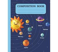 Composition Notebook for kids: Lined 110 Pages Sheets, 7.25 x 9.5, ages 4-8 8-12, Elementary Middle School Supplies Writing Journal