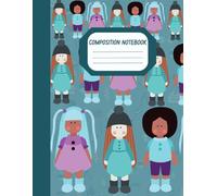 Composition Notebook: For Preschoolers, With Picture Space, Draw and Write Story Paper Journal Grades K-2 Dotted Midline with Outer Cut Design, Workbooks for Toddlers, Boys & Girls.