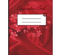 Composition Notebook for Student | College Ruled | High School | Back to School | Journals| Gifts for Students | Red Classy Notebook: Red Silk Texture Ruled Notebook for Students