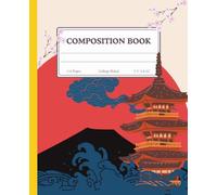 Composition Notebook for Students - Vintage Japan Illustration College Ruled School Notes Journal | 110 Pages | 7.5'' x 9.25'': Japanese-Inspired ... School Notes, Journaling, and Thoughtful Gift